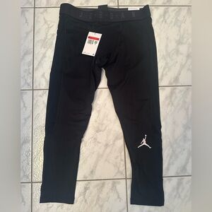 Rare New JORDAN SPORT DRI-FIT JUMPMAN 3/4 TIGHTS Men’s Size L